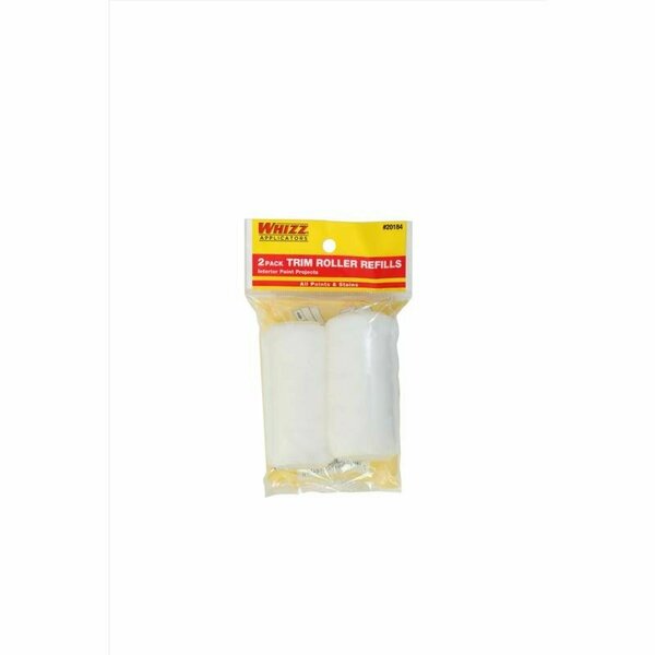 Whizz  Applicators Whizz Applicators Woven 5 in. W X 1/4 in. Mini Trim Roller Refill 2 pc 20184